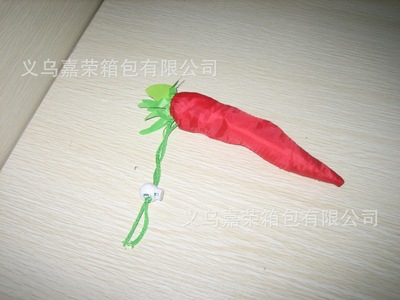 創(chuàng)意生活，綠色購物之旅 蔬菜紅辣椒折疊購物袋新品推薦